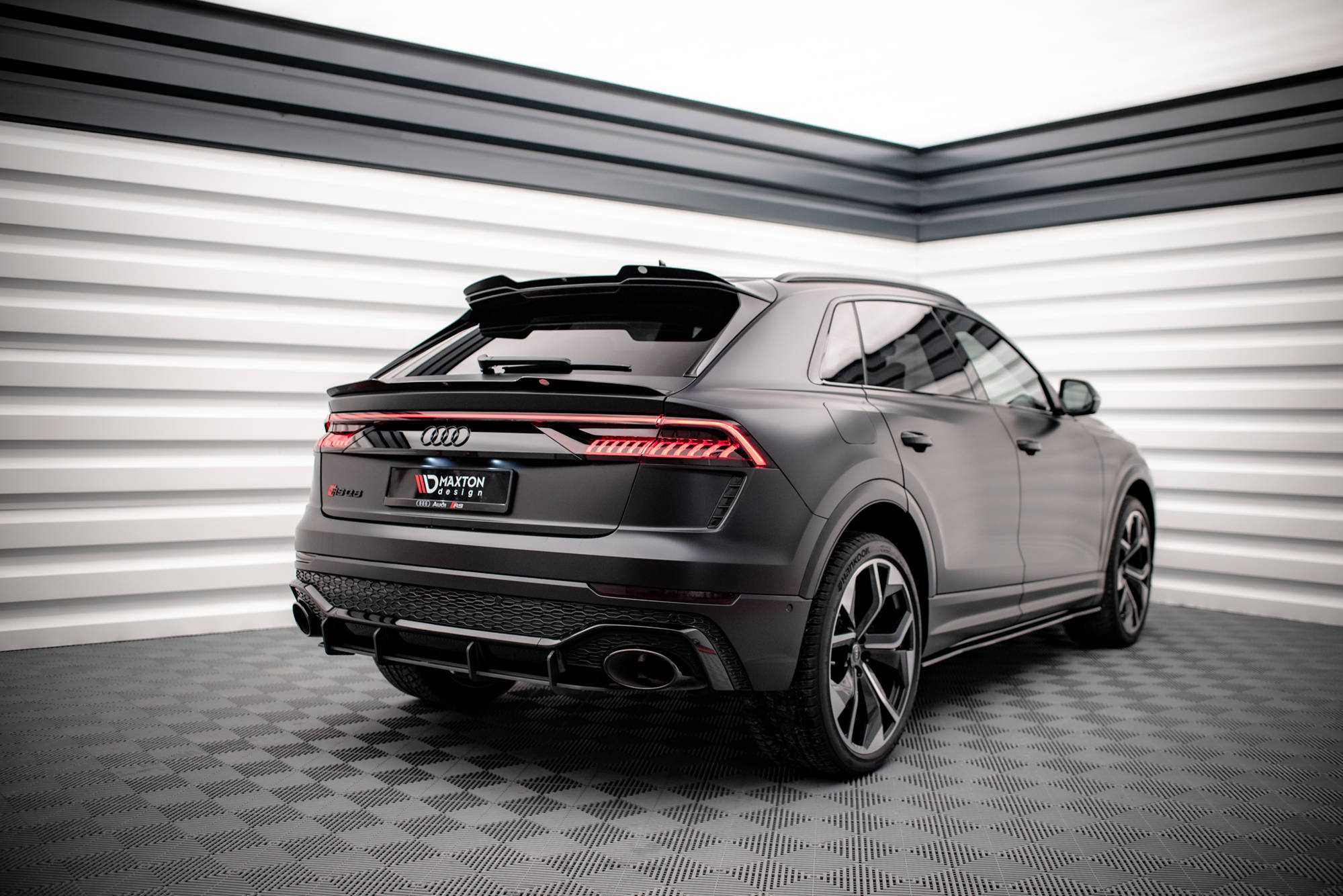 Maxton Design - Höher Spoiler CAP für Audi RSQ8 Mk1 Facelift - Aerowerk.