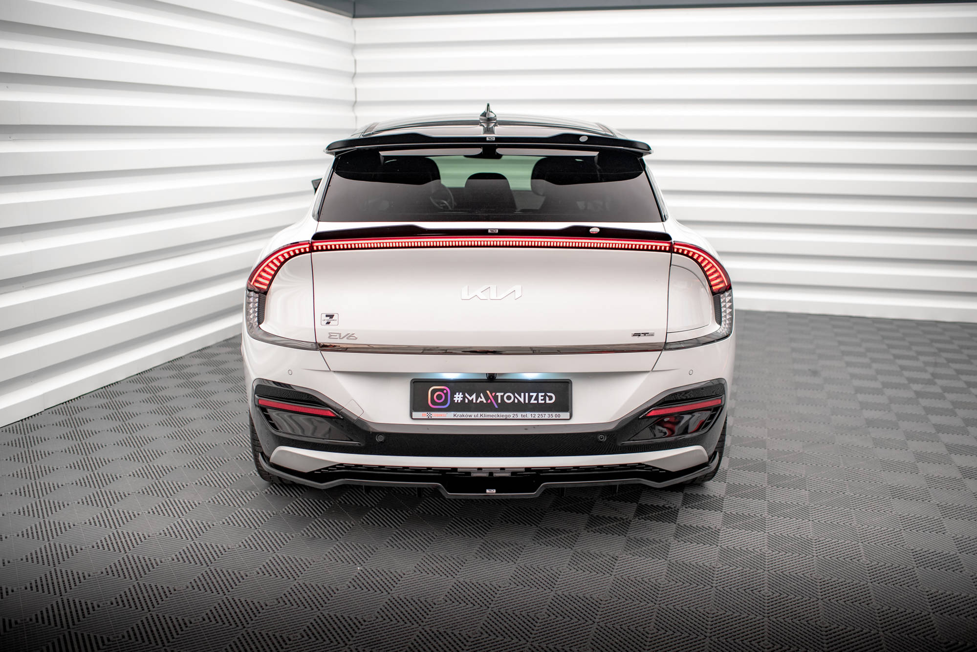 Maxton Design - Höher Spoiler für Kia EV6 Mk1 - Aerowerk.