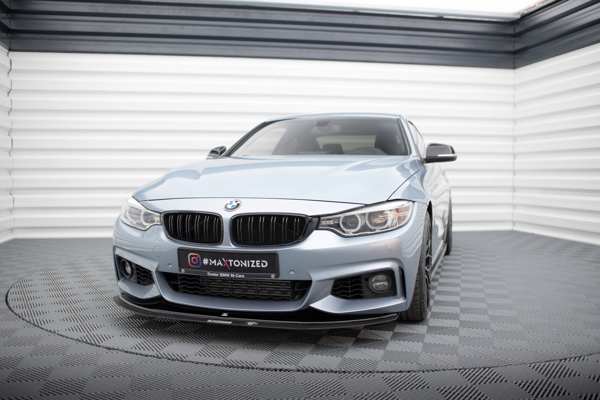 Maxton Design - HYBRID Frontlippe für BMW 4er Coupe / Gran Coupe / Cabrio M - Paket F32 / F36 / F33 - Aerowerk.