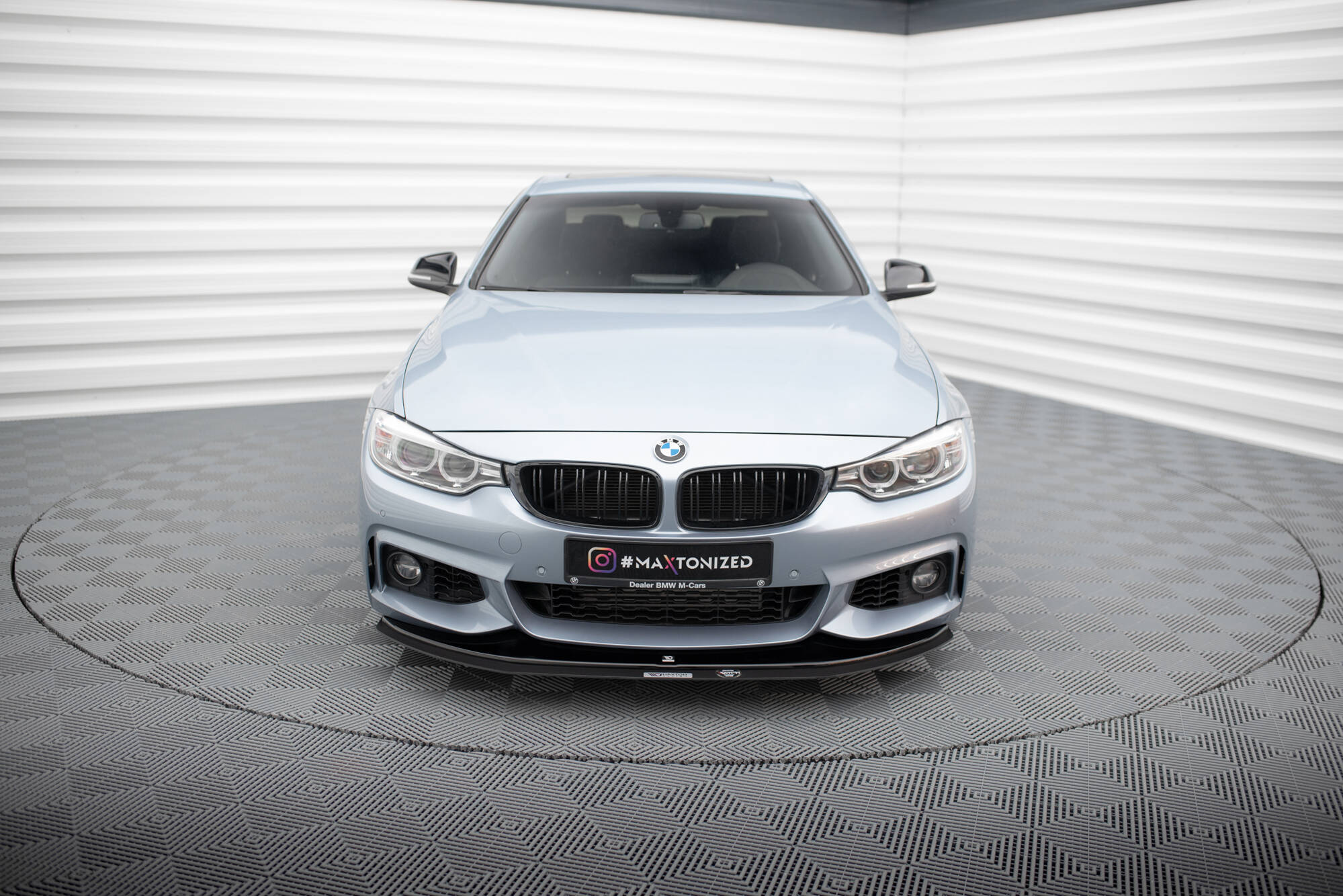 Maxton Design - HYBRID Frontlippe für BMW 4er Coupe / Gran Coupe / Cabrio M - Paket F32 / F36 / F33 - Aerowerk.