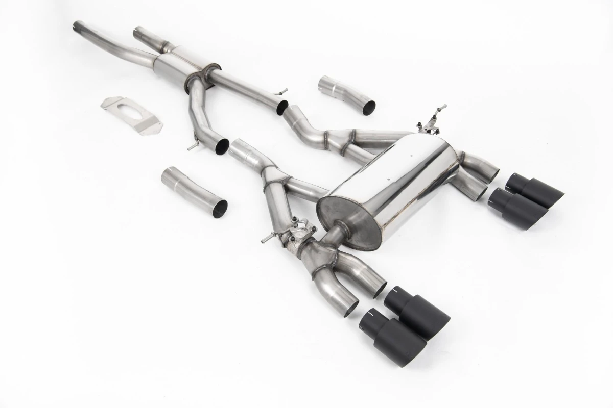 MILLTEK SPORT AUSPUFFANLAGE PASSEND FÜR BMW M3 F80 & M4 F82 (Ohne OPF) - Aerowerk.