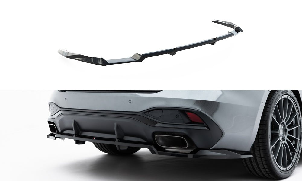 Maxton Design - Mittlerer Cup Diffusor DTM Look Heck Ansatz für Audi A5 S - Line Limousine / Avant B10 - Aerowerk.