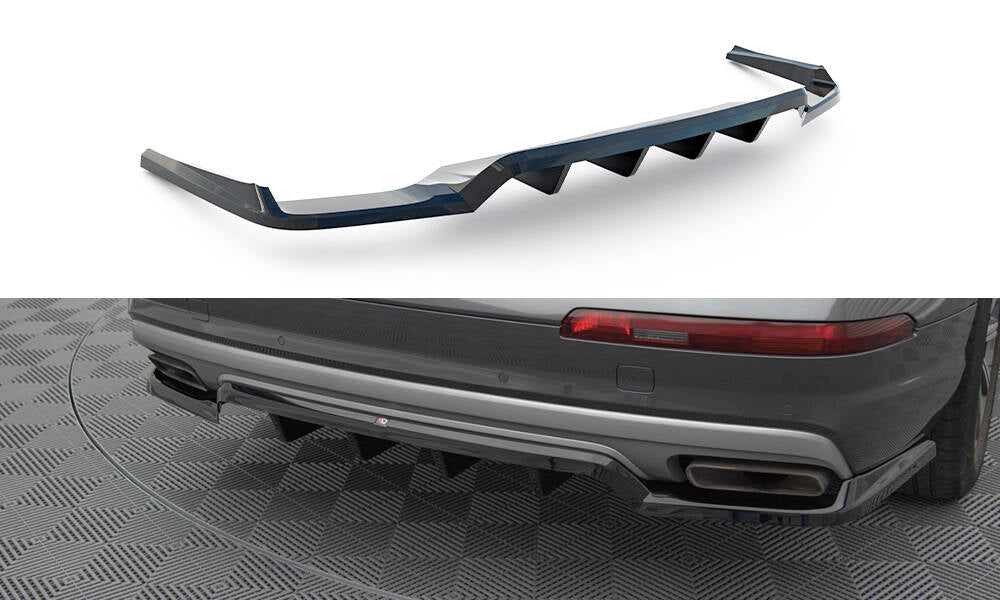 Maxton Design - Mittlerer Cup Diffusor DTM Look Heck Ansatz für Audi Q7 Mk2 - Aerowerk.