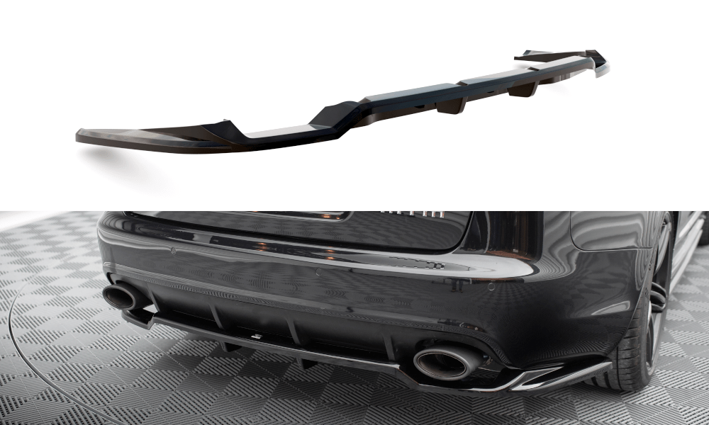 Maxton Design - Mittlerer Cup Diffusor DTM Look Heck Ansatz für Audi RS6 Avant C6 - Aerowerk.