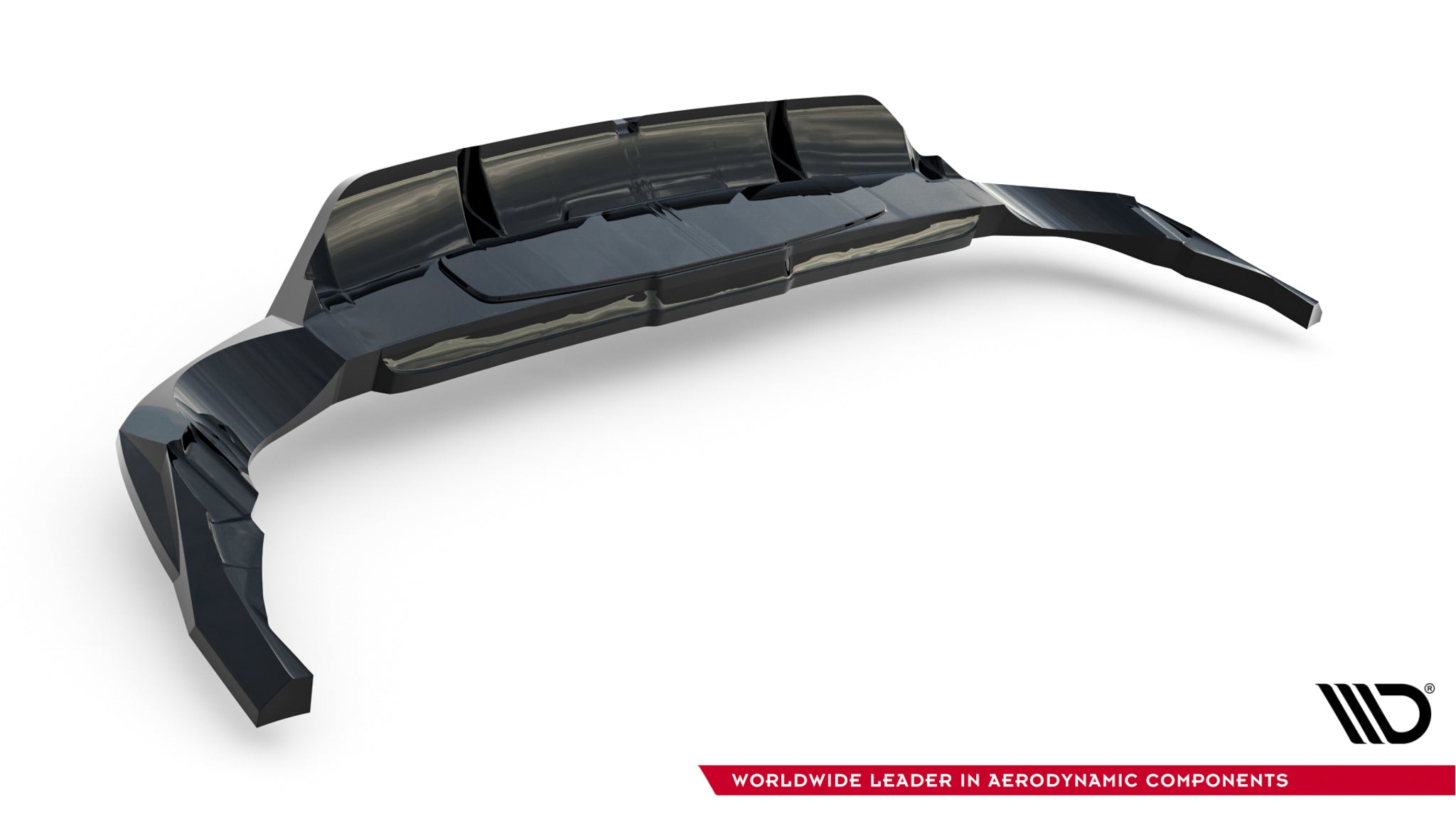 Maxton Design - Mittlerer Cup Diffusor DTM Look Heck Ansatz für Audi RSQ8 Mk1 Facelift - Aerowerk.