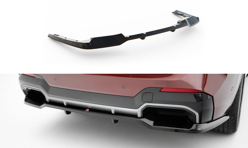 Maxton Design - Mittlerer Cup Diffusor DTM Look Heck Ansatz für BMW iX3 M - Paket G08 Facelift - Aerowerk.