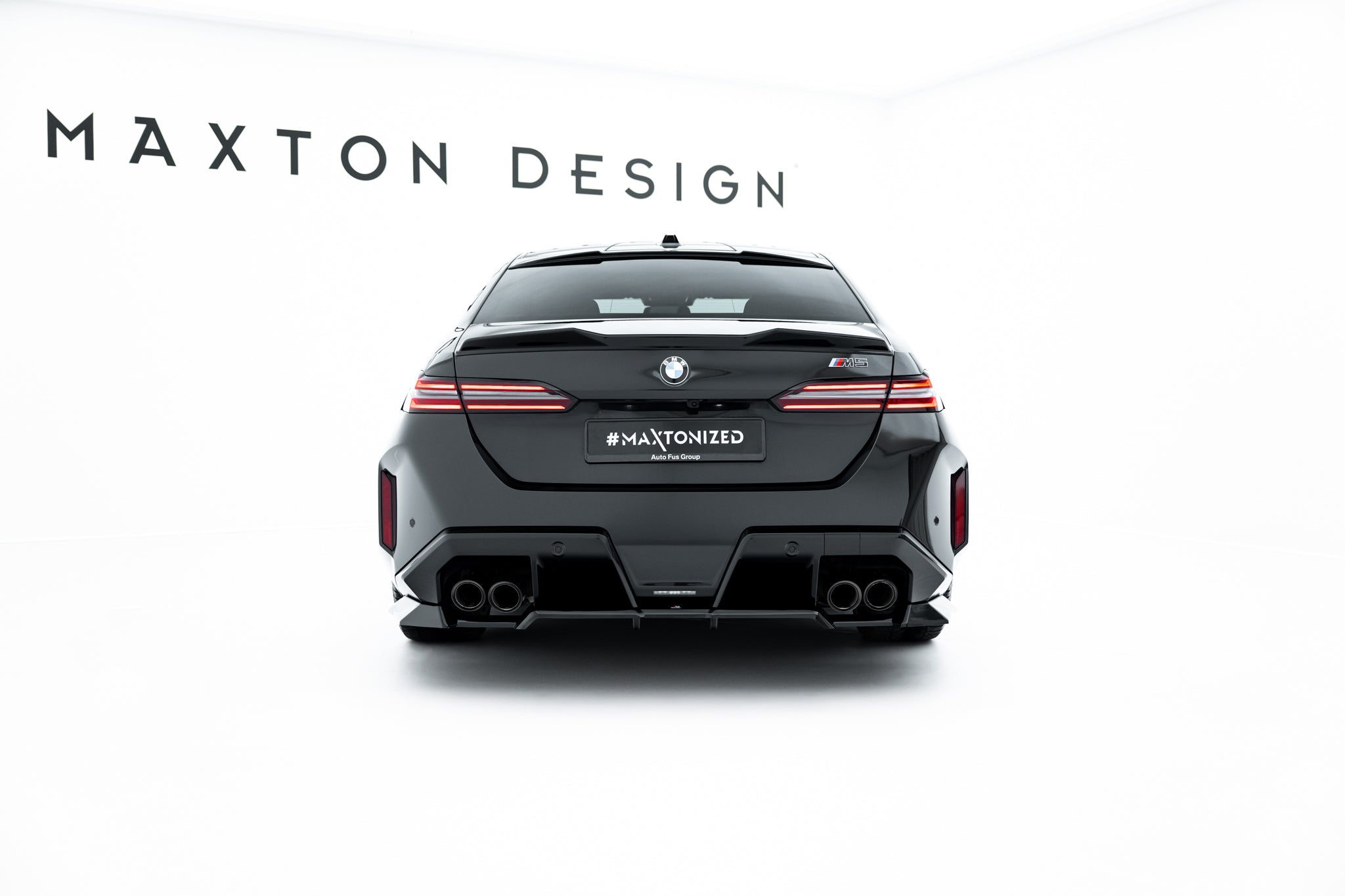 Maxton Design - Mittlerer Cup Diffusor DTM Look Heck Ansatz für BMW M5 Limousine / Touring G90 - Aerowerk.