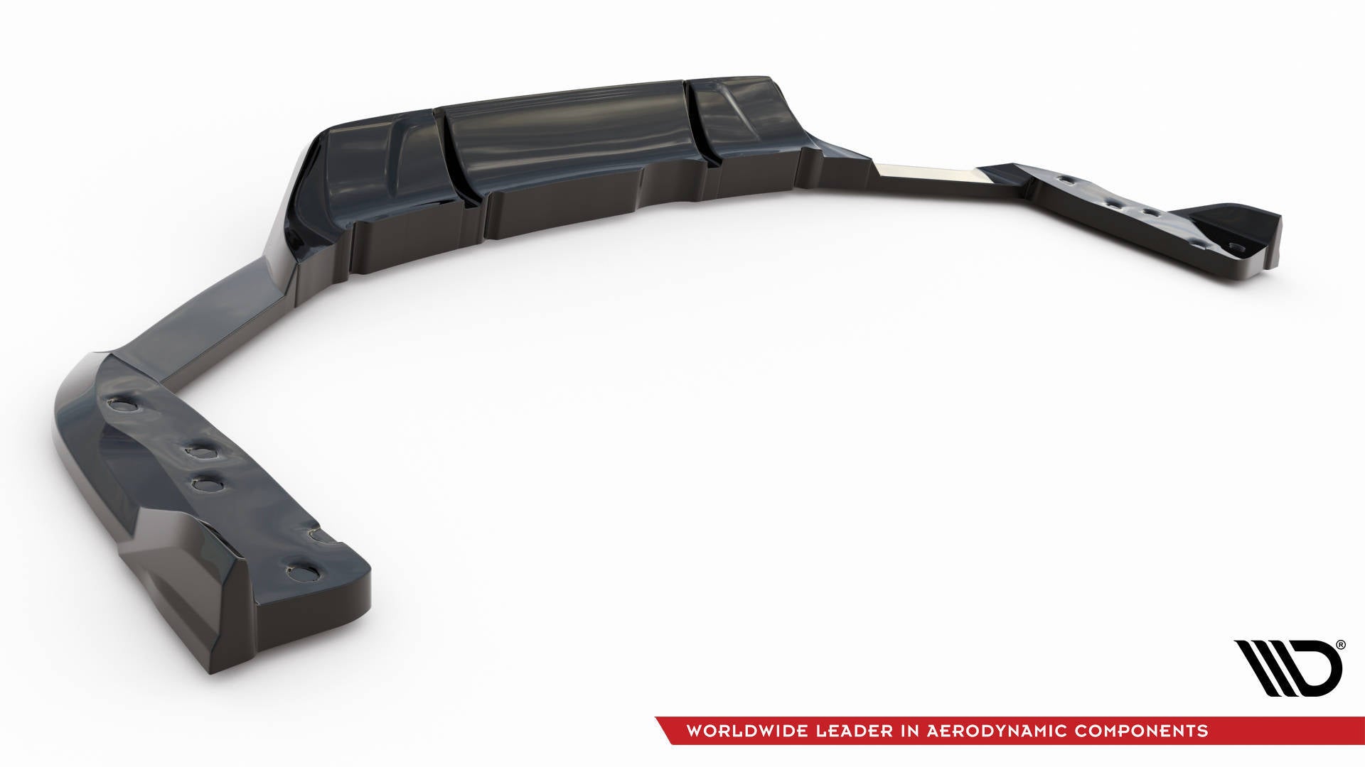 Maxton Design - Mittlerer Cup Diffusor DTM Look Heck Ansatz für BMW X6 M F96 Facelift - Aerowerk.