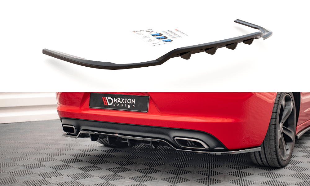 Maxton Design - Mittlerer Cup Diffusor DTM Look Heck Ansatz für Dodge Charger RT Mk7 Facelift - Aerowerk.