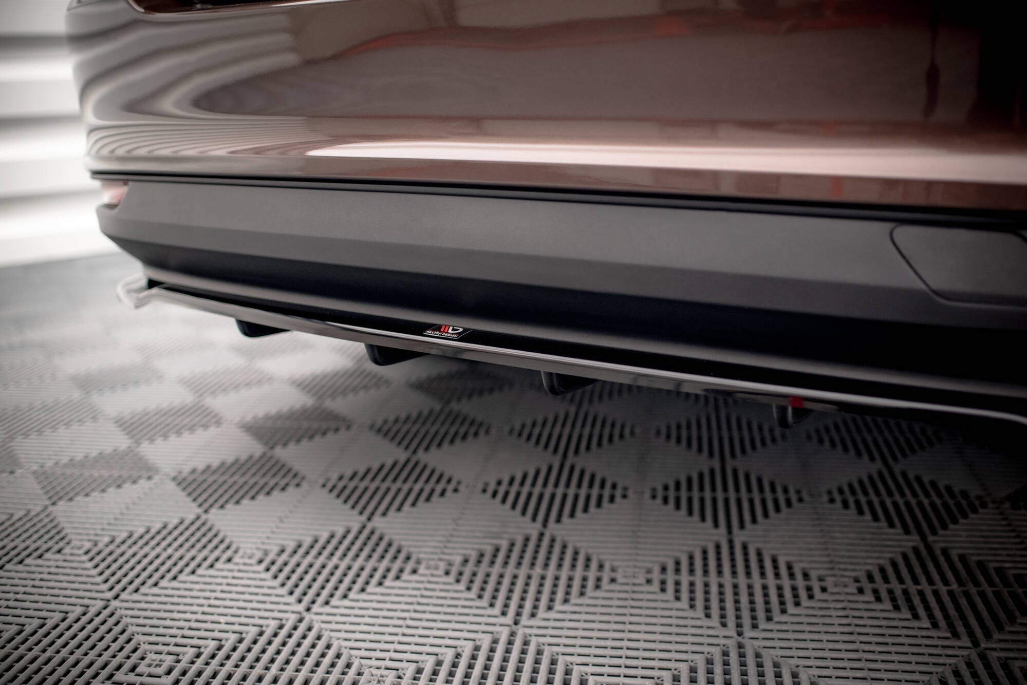 Maxton Design - Mittlerer Cup Diffusor DTM Look Heck Ansatz für Fiat Tipo S Limousine Mk1 - Aerowerk.