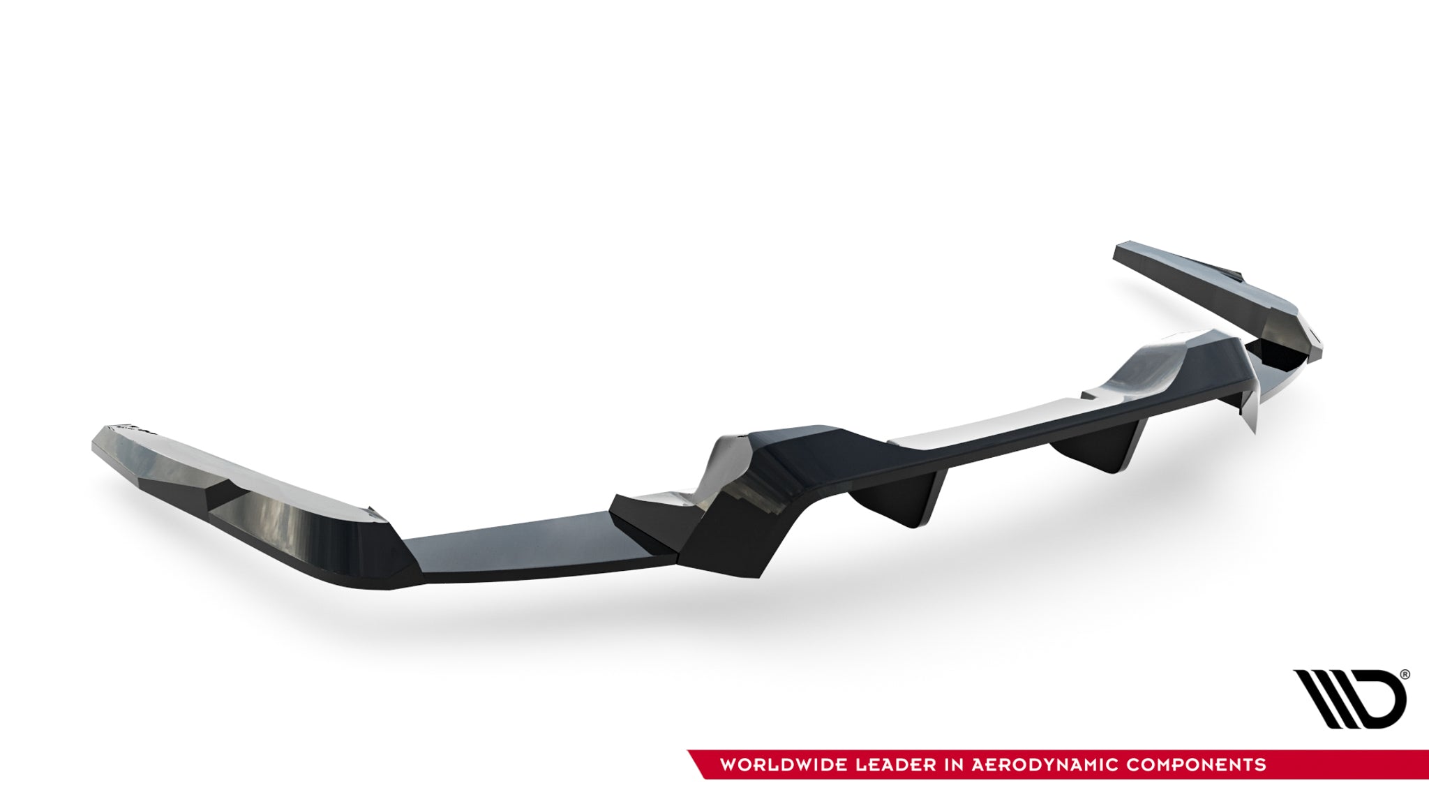 Maxton Design - Mittlerer Cup Diffusor DTM Look Heck Ansatz für Ford Mustang Dark Horse Mk7 - Aerowerk.