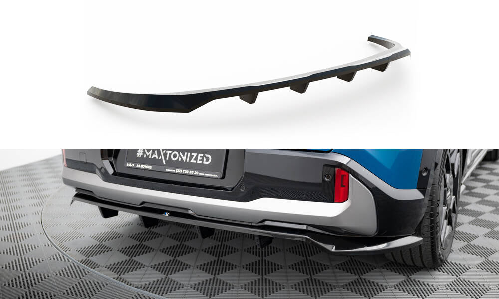 Maxton Design - Mittlerer Cup Diffusor DTM Look Heck Ansatz für Kia EV9 GT - Line Mk1 - Aerowerk.