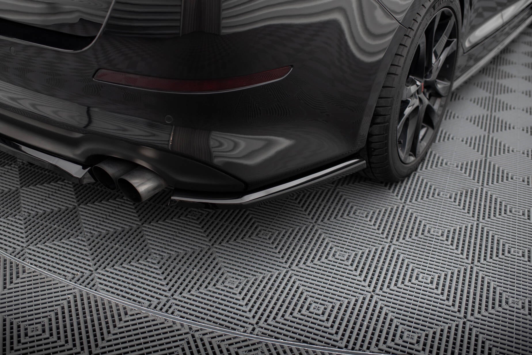 Maxton Design - Mittlerer Cup Diffusor DTM Look Heck Ansatz für Kia Optima Mk3 - Aerowerk.