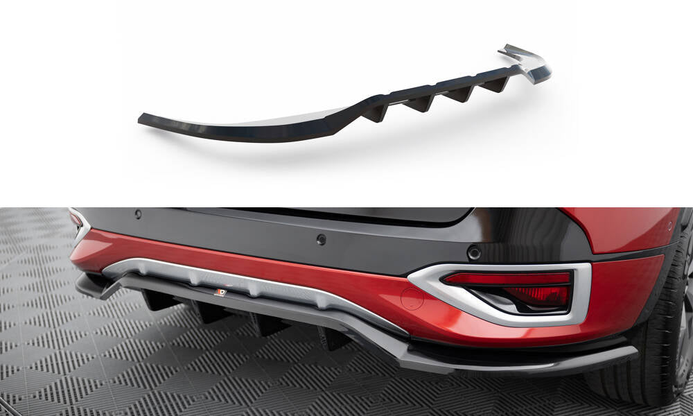 Maxton Design - Mittlerer Cup Diffusor DTM Look Heck Ansatz für Kia Sportage GT - Line Mk5 - Aerowerk.