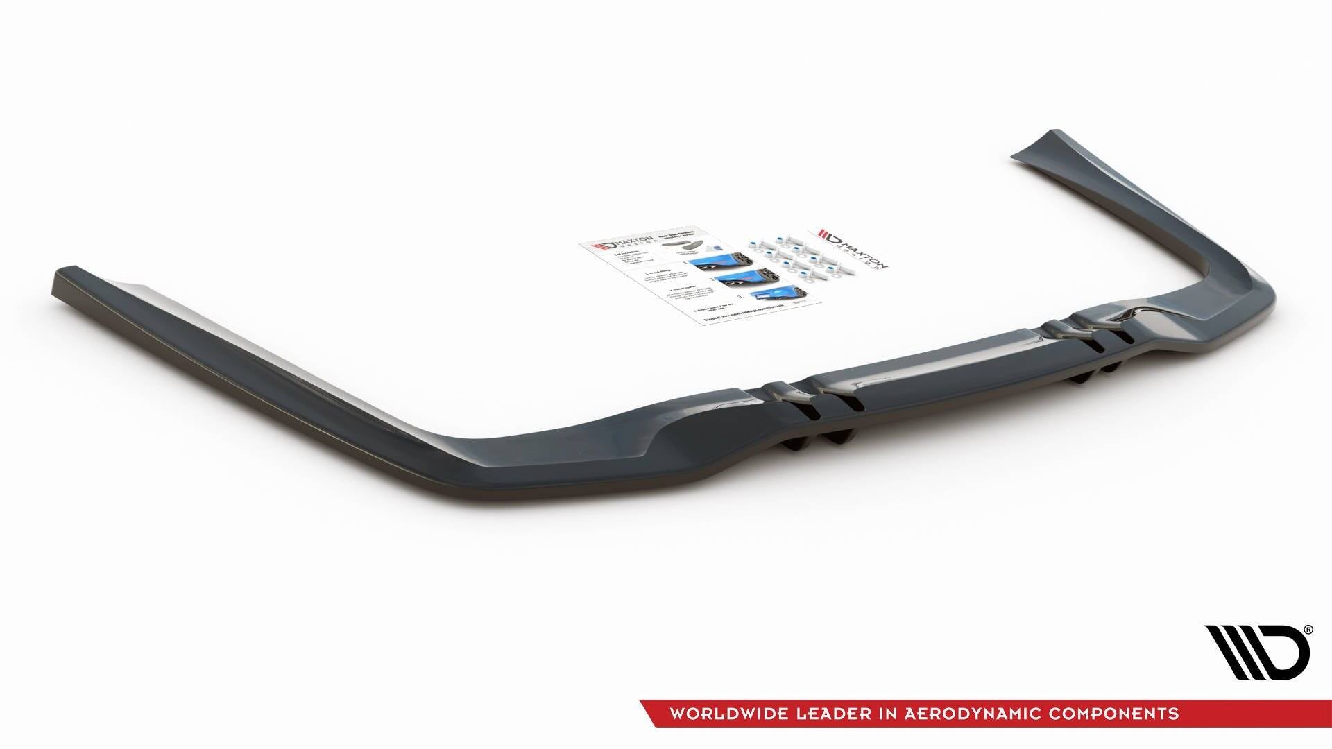 Maxton Design - Mittlerer Cup Diffusor DTM Look Heck Ansatz für Mercedes - AMG 53 4 Door Coupe - Aerowerk.