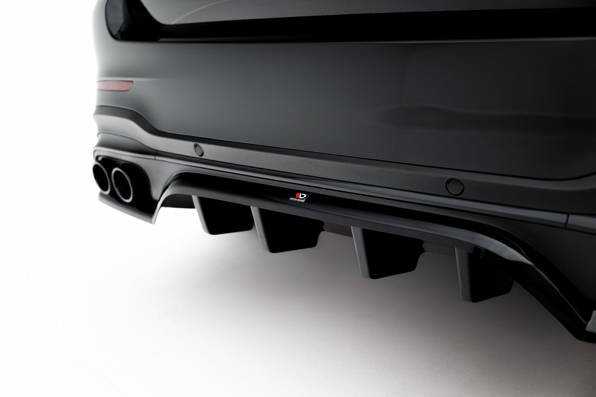 Maxton Design - Mittlerer Cup Diffusor DTM Look Heck Ansatz für Mercedes - AMG GLC 43 SUV X253 Facelift - Aerowerk.