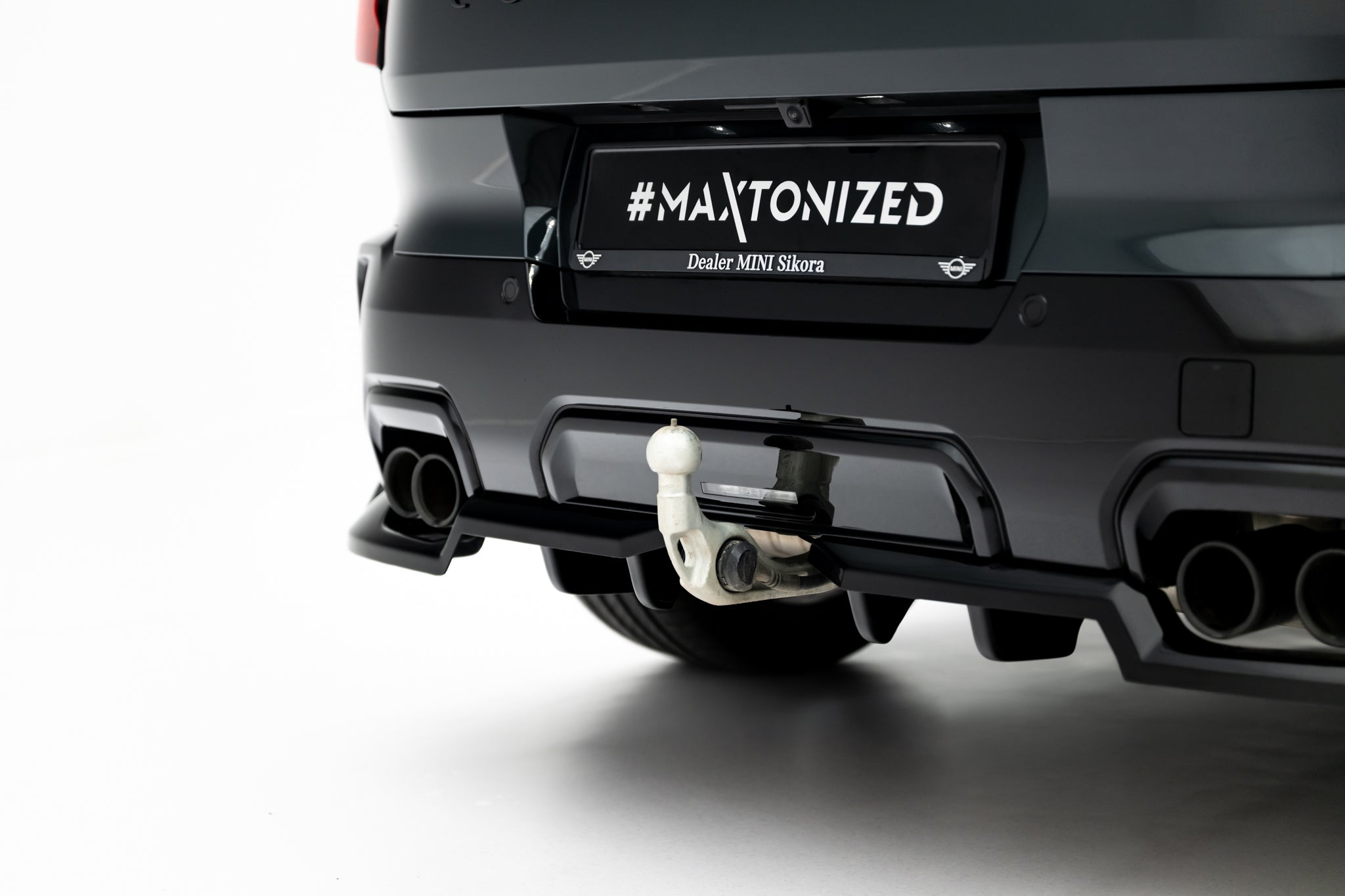 Maxton Design - Mittlerer Cup Diffusor DTM Look Heck Ansatz für Mini Countryman JCW U25 - Aerowerk.