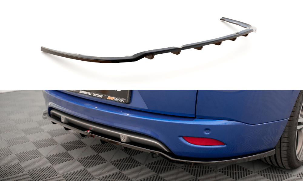 Maxton Design - Mittlerer Cup Diffusor DTM Look Heck Ansatz für Renault Megane GT Line Grandtour Mk3 Facelift - Aerowerk.
