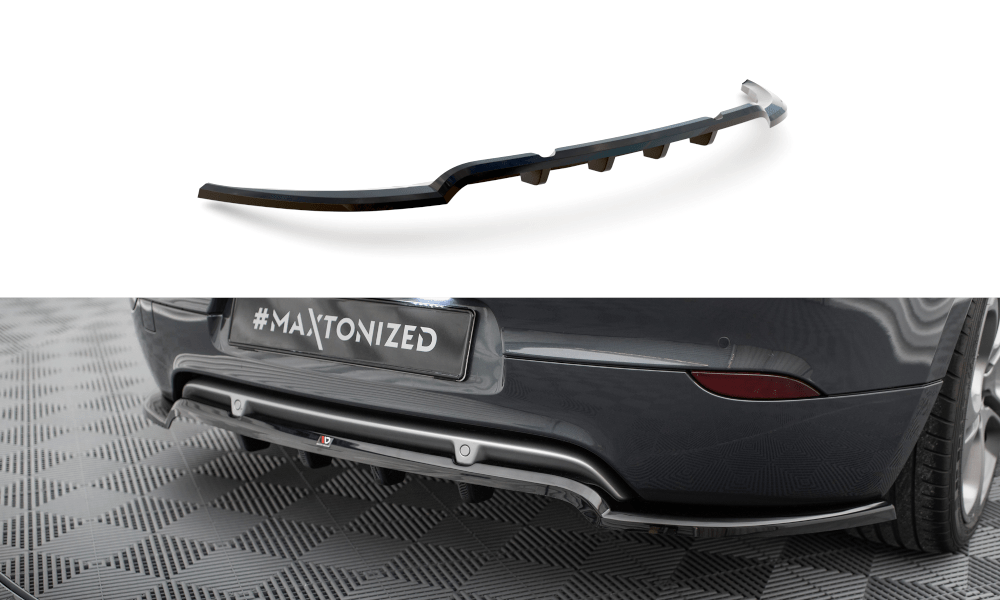 Maxton Design - Mittlerer Cup Diffusor DTM Look Heck Ansatz für Renault Megane GT MK3 Facelift - Aerowerk.