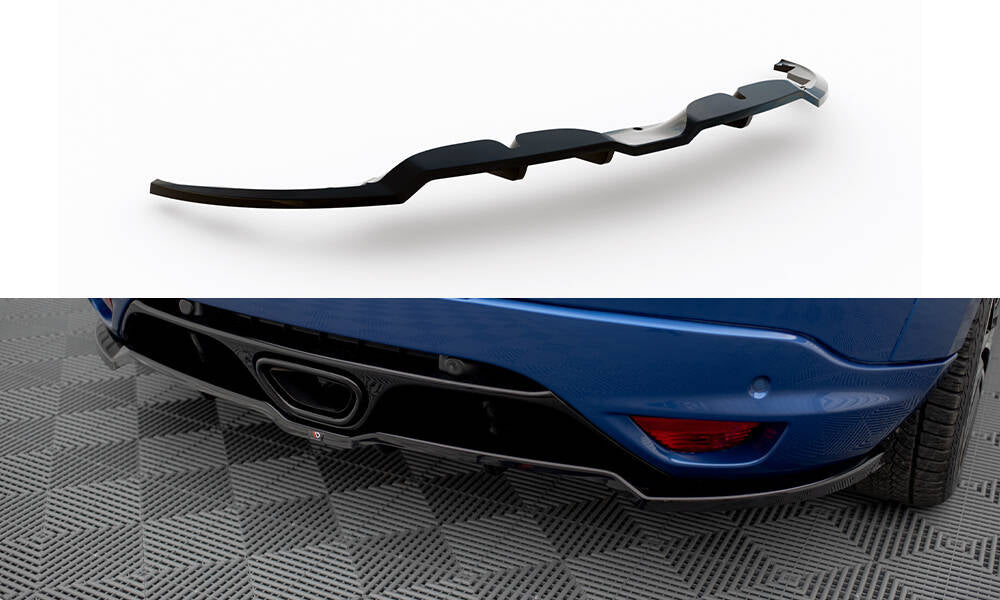 Maxton Design - Mittlerer Cup Diffusor DTM Look Heck Ansatz für Renault Megane RS Mk3 - Aerowerk.
