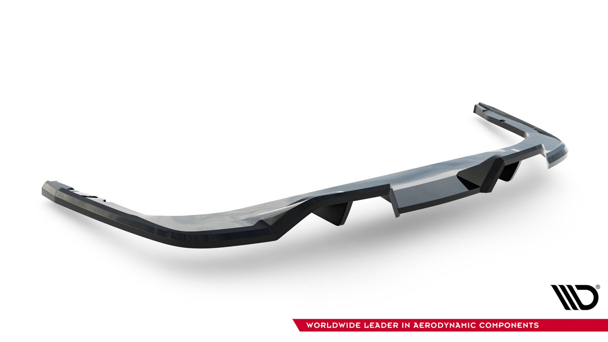 Maxton Design - Mittlerer Cup Diffusor DTM Look Heck Ansatz für VW Atlas R - Line Mk1 Facelift 2 - Aerowerk.