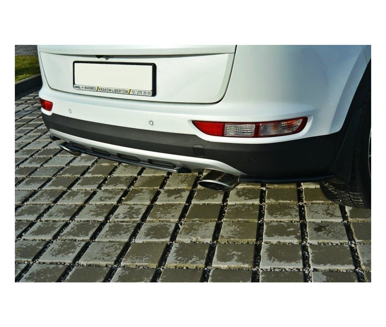 Mittlerer Cup Diffusor Heck Ansatz für Kia Sportage GT-Line
