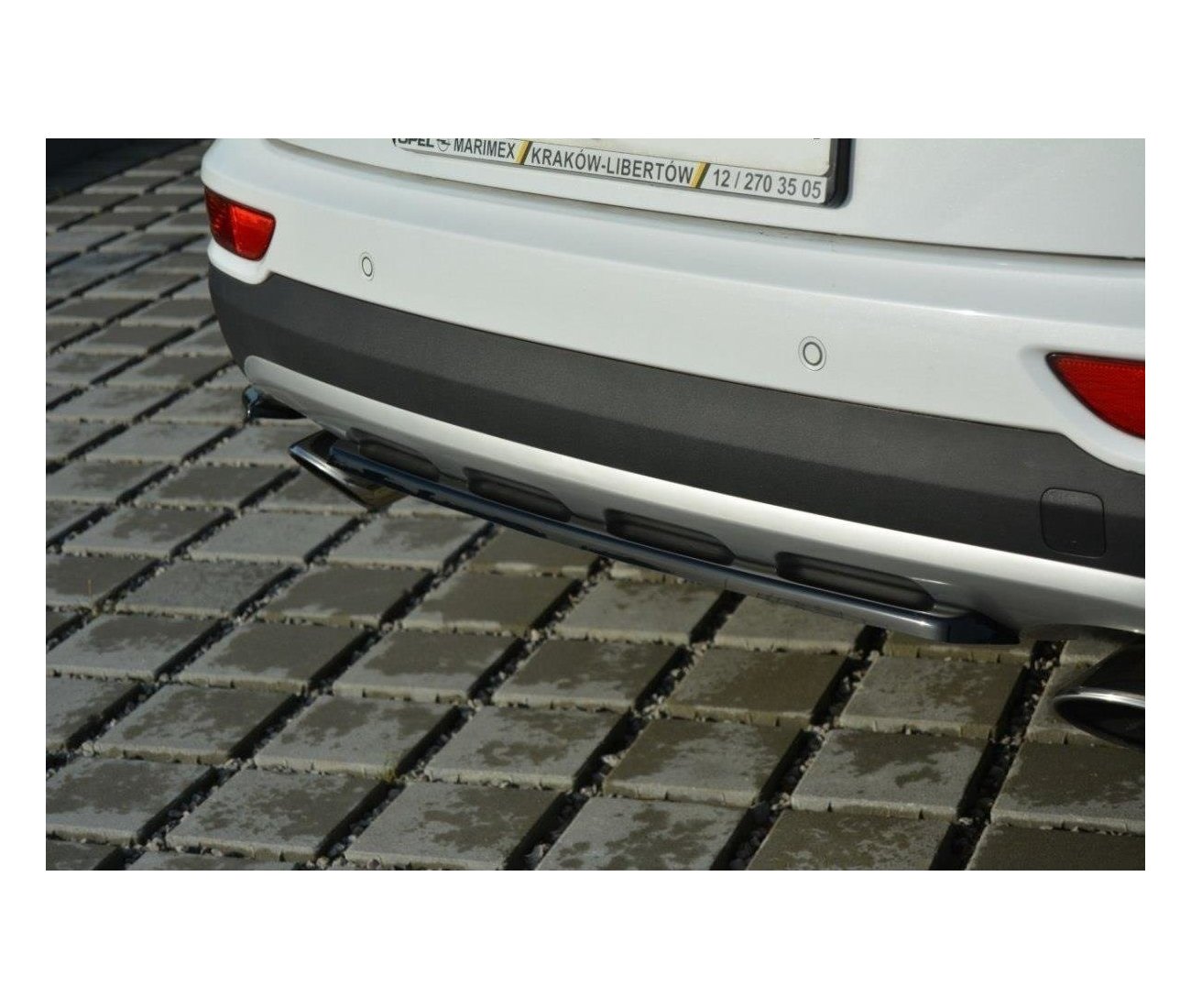 Mittlerer Cup Diffusor Heck Ansatz für Kia Sportage GT-Line