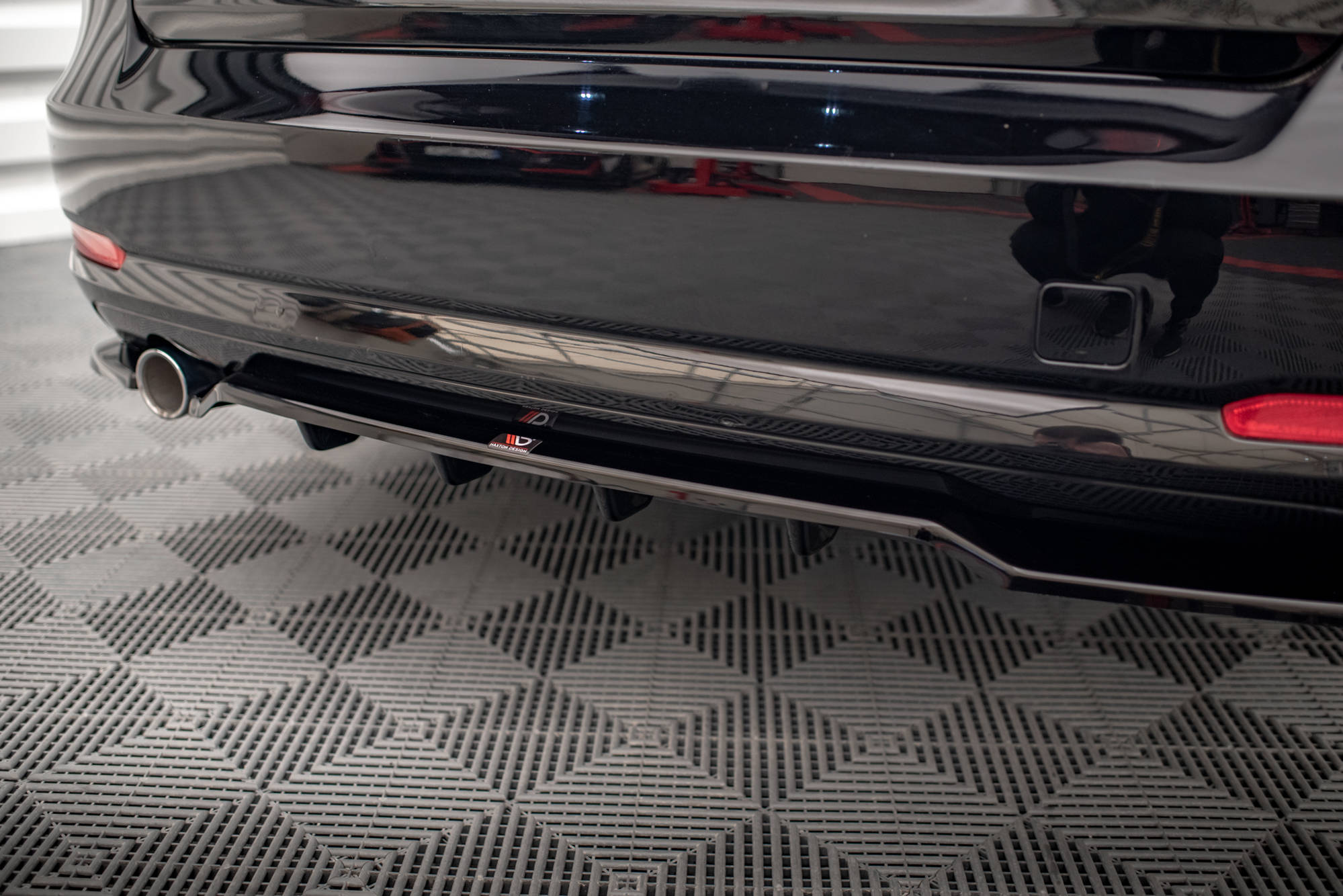 Maxton Design - Mittlerer Cup Diffusor / Heck Ansatz für BMW 3er GT F34 - Aerowerk.