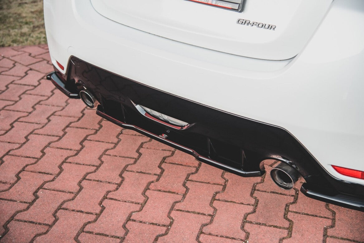 Mittlerer Cup Diffusor Heck Ansatz für Toyota GR Yaris - Aerowerk.