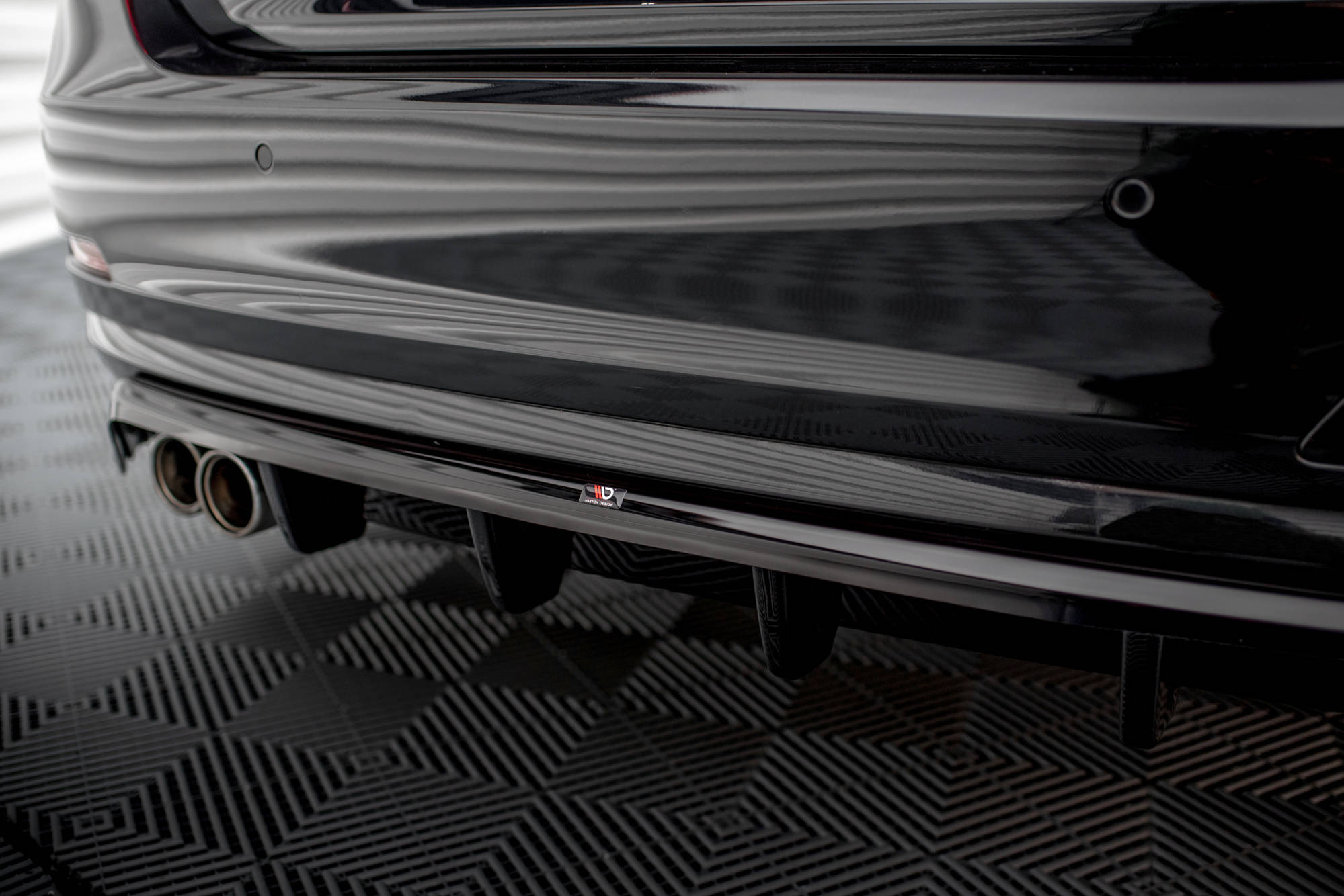 Maxton Design - Mittlerer Cup Diffusor / Heckansatz für BMW 4er Gran Coupe F36 - Aerowerk.