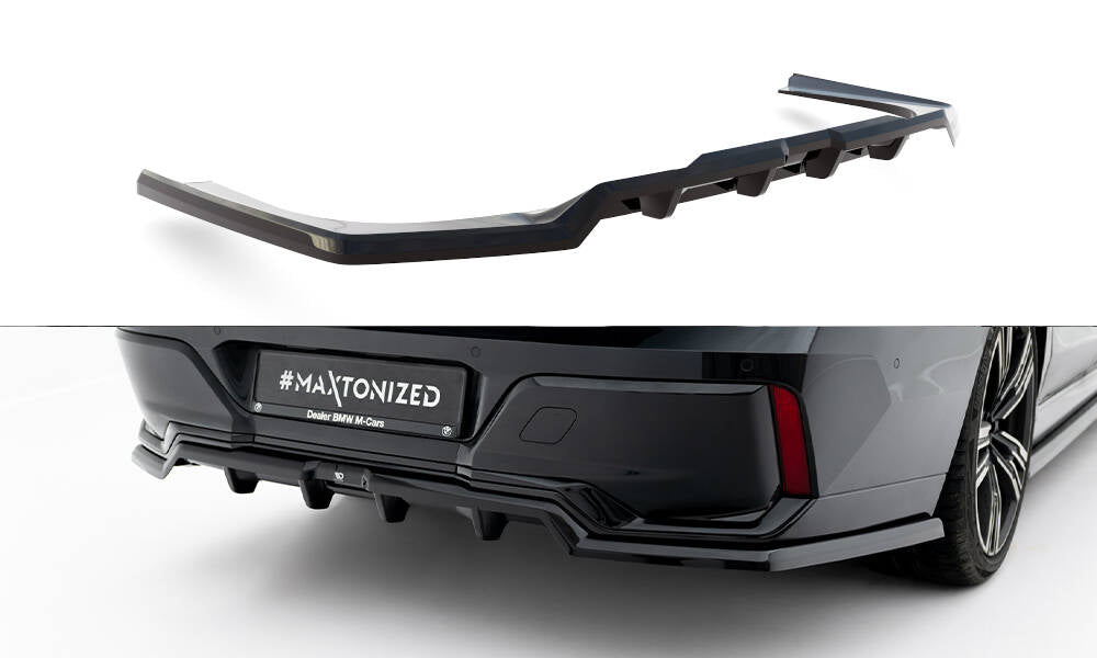 Maxton Design - Mittlerer Cup Diffusor Heckansatz für BMW 7er M - Paket G70 - Aerowerk.
