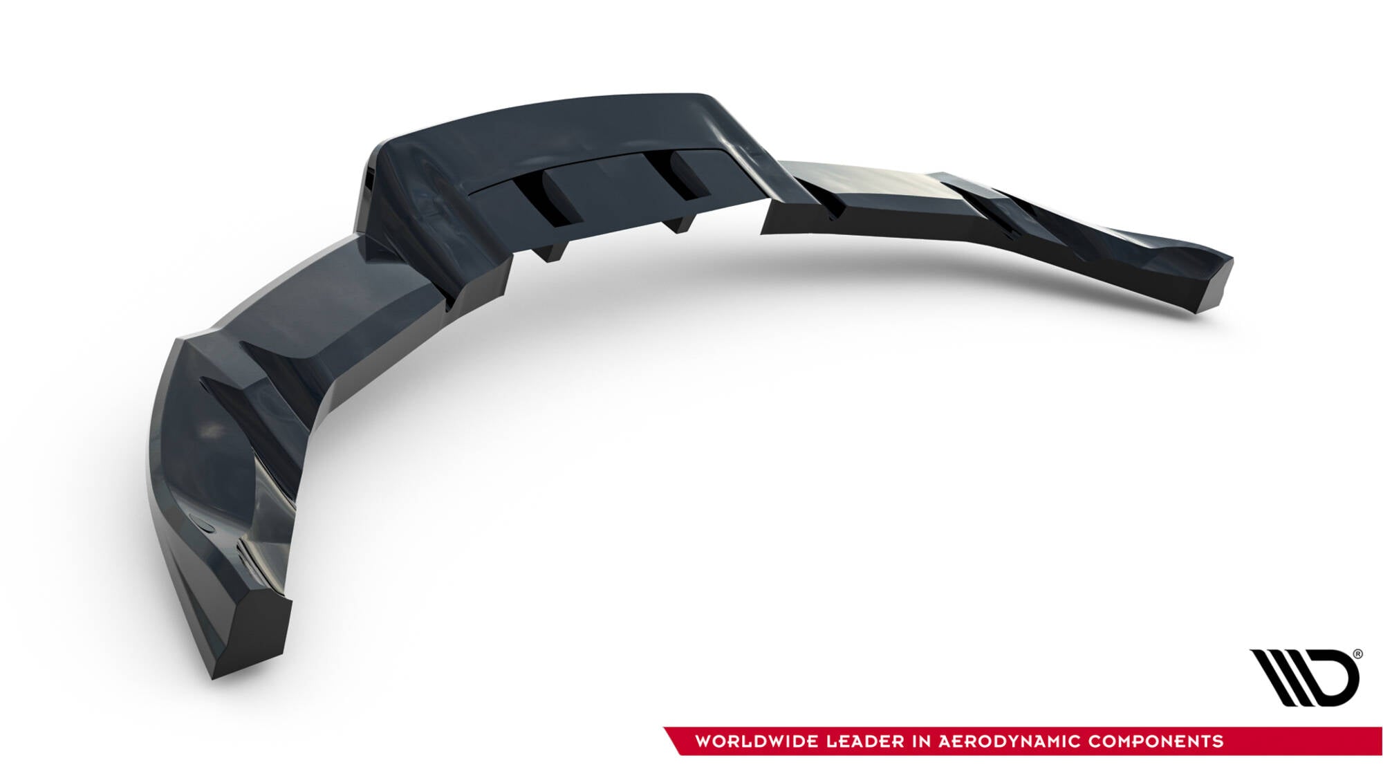 Maxton Design - Mittlerer Cup Diffusor V1 DTM Look Heck Ansatz für Tesla Model 3 Performance Mk1 Facelift - Aerowerk.