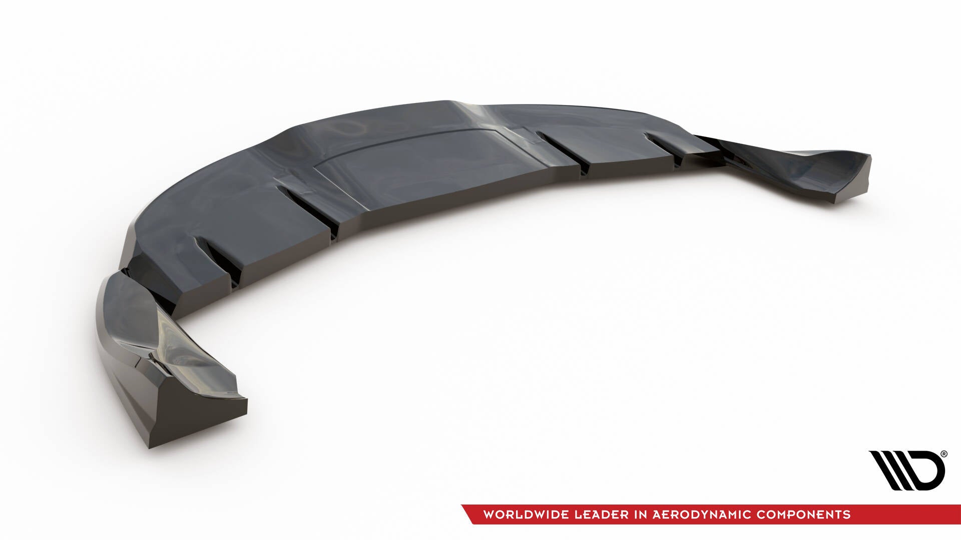 Maxton Design - Mittlerer Cup Diffusor V1 DTM Look Heck Ansatz für Tesla Model 3 Project HighlandFacelift - Aerowerk.