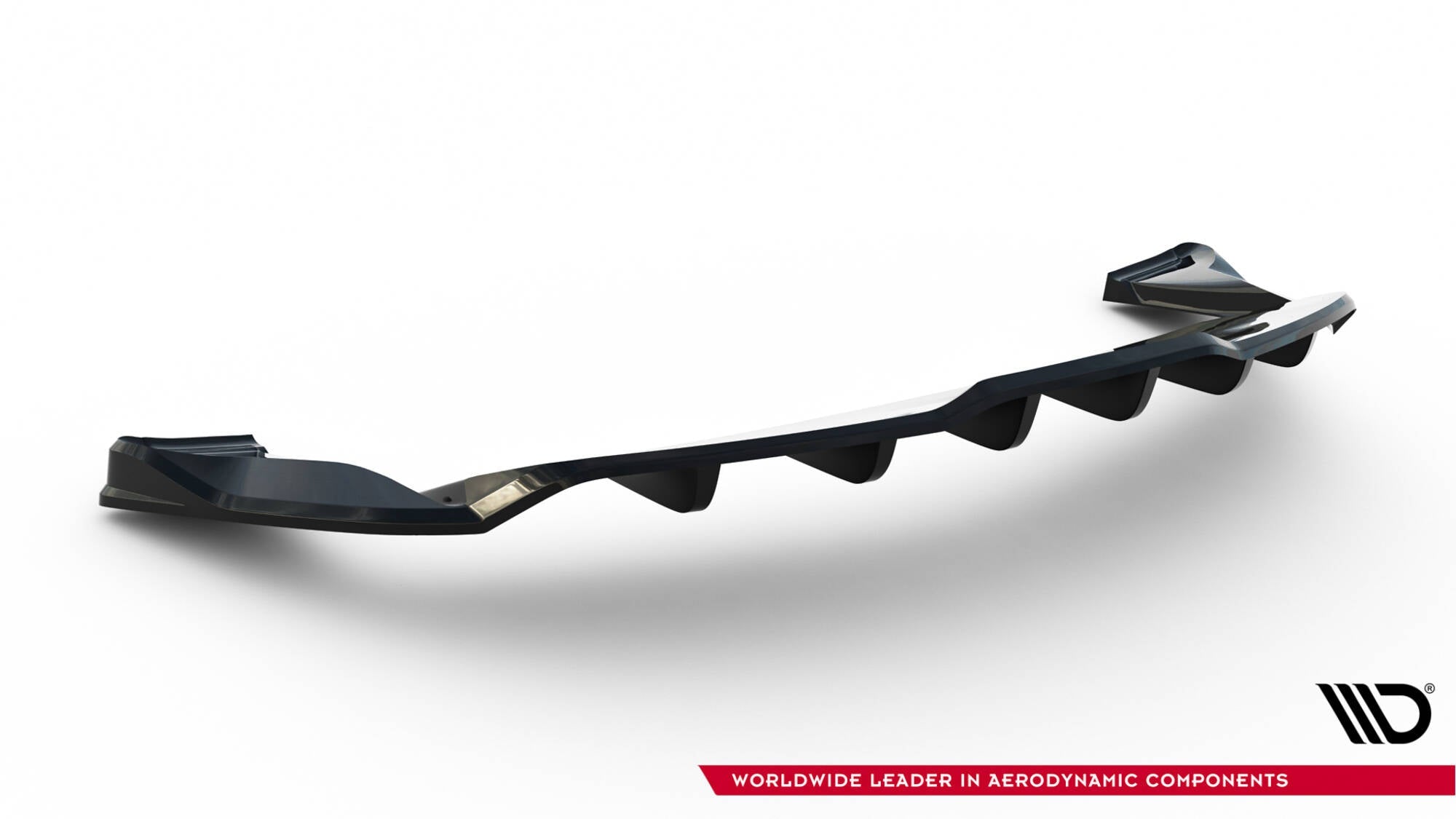 Maxton Design - Mittlerer Cup Diffusor V1 DTM Look Heck Ansatz für Tesla Model S Plaid Mk1 Facelift - Aerowerk.