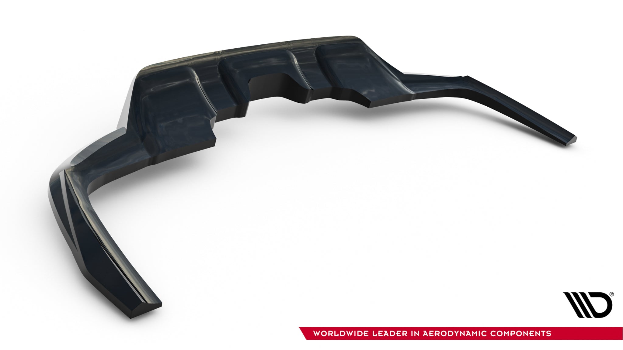 Maxton Design - Mittlerer Cup Diffusor V2 DTM Look Heck Ansatz für Mercedes - Benz GLS AMG - Line X167 - Aerowerk.