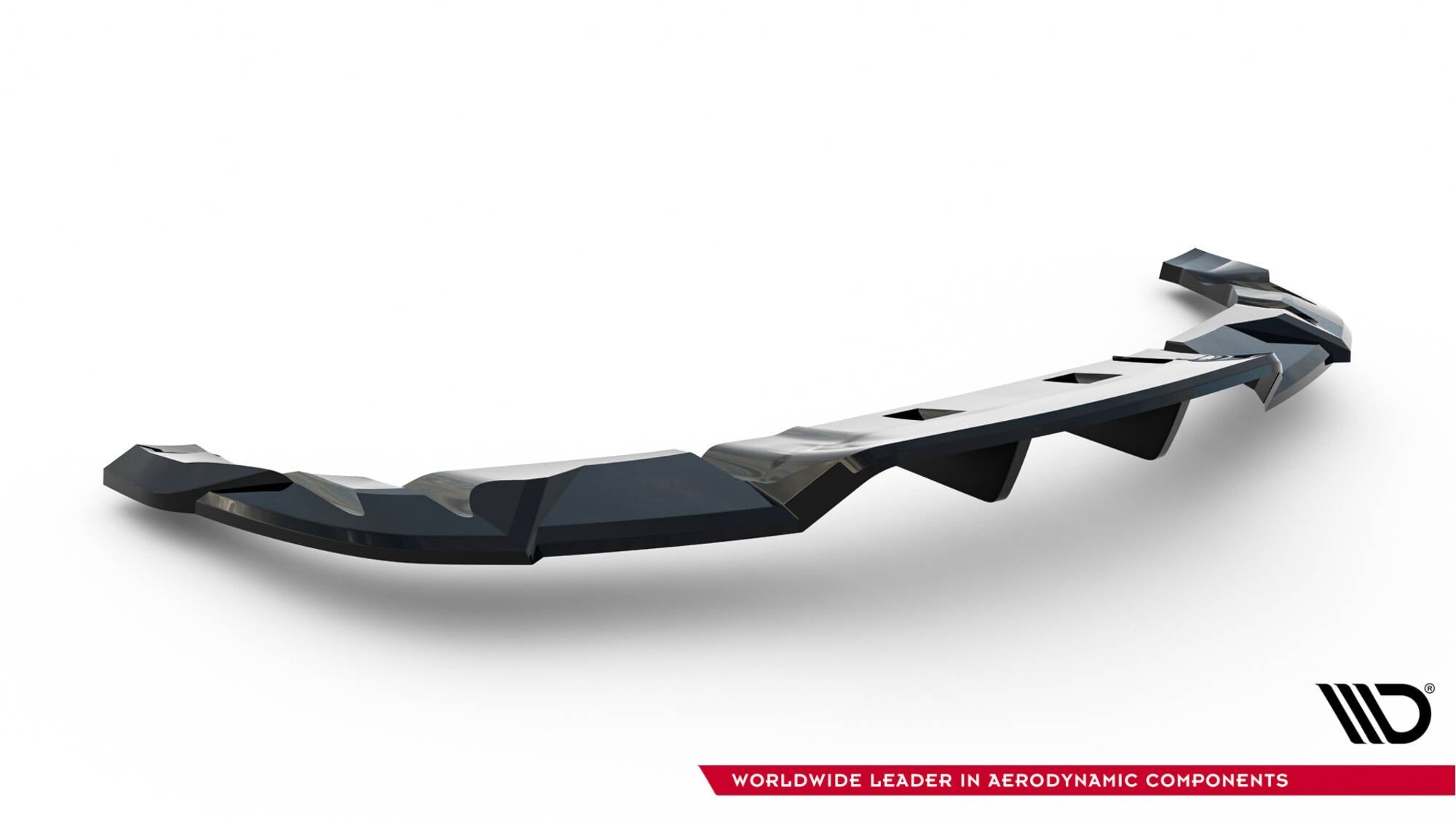 Maxton Design - Mittlerer Cup Diffusor V2 DTM Look Heck Ansatz für Tesla Model 3 Performance Mk1 Facelift - Aerowerk.