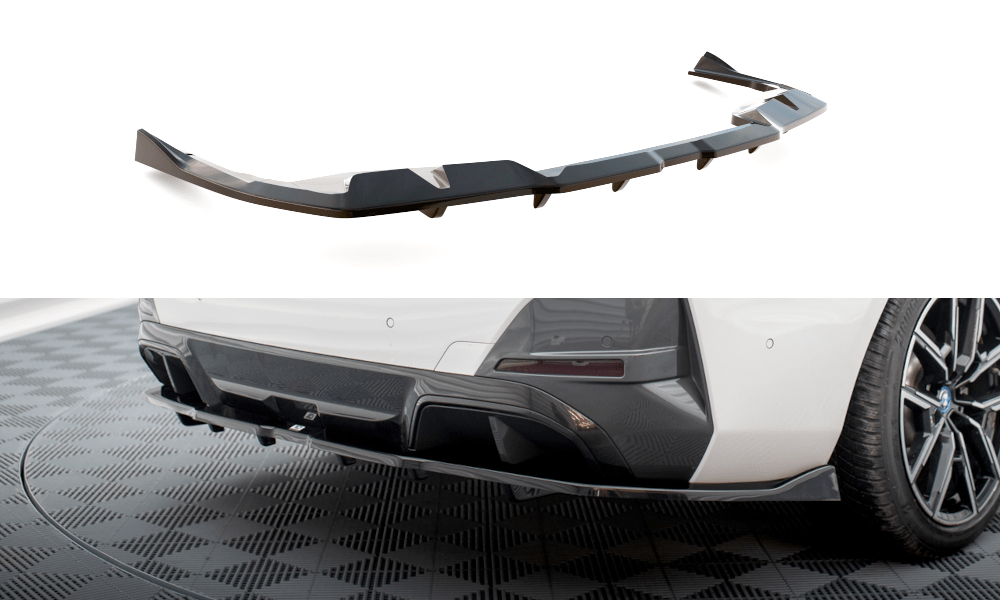 Maxton Design - Mittlerer Cup Diffusor V.2 Heckansatz für BMW i4 M - Paket G26 - Aerowerk.