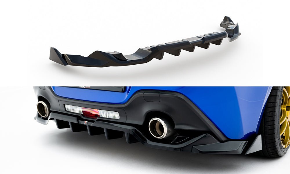 Maxton Design - Mittlerer Cup Diffusor V3 DTM Look Heck Ansatz für Subaru BRZ Mk2 - Aerowerk.
