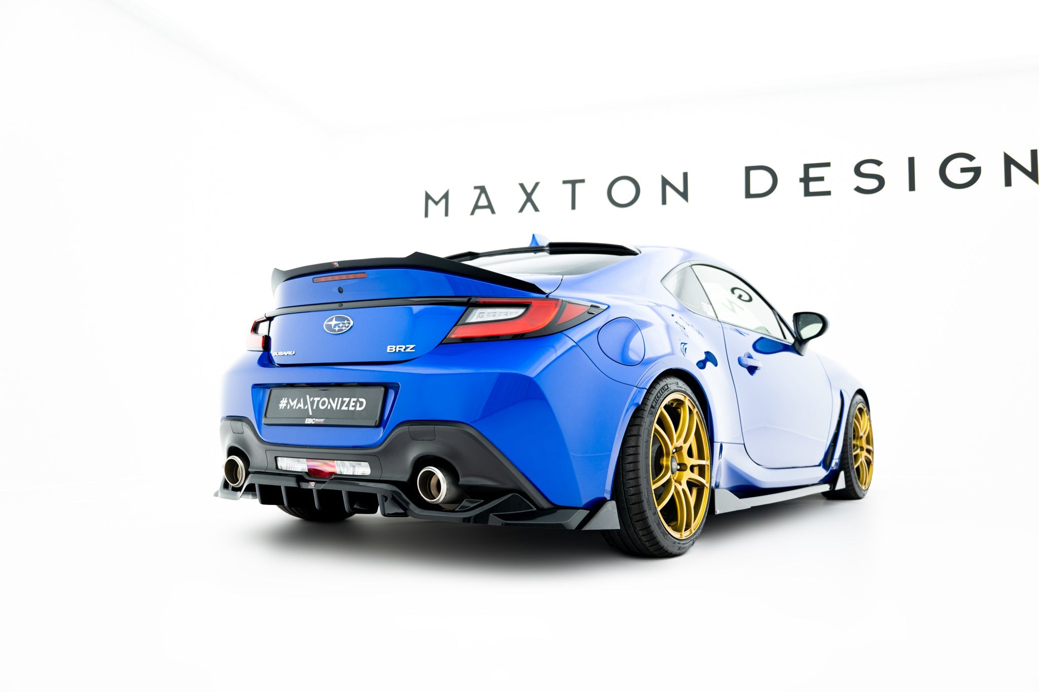 Maxton Design - Mittlerer Cup Diffusor V3 DTM Look Heck Ansatz für Subaru BRZ Mk2 - Aerowerk.