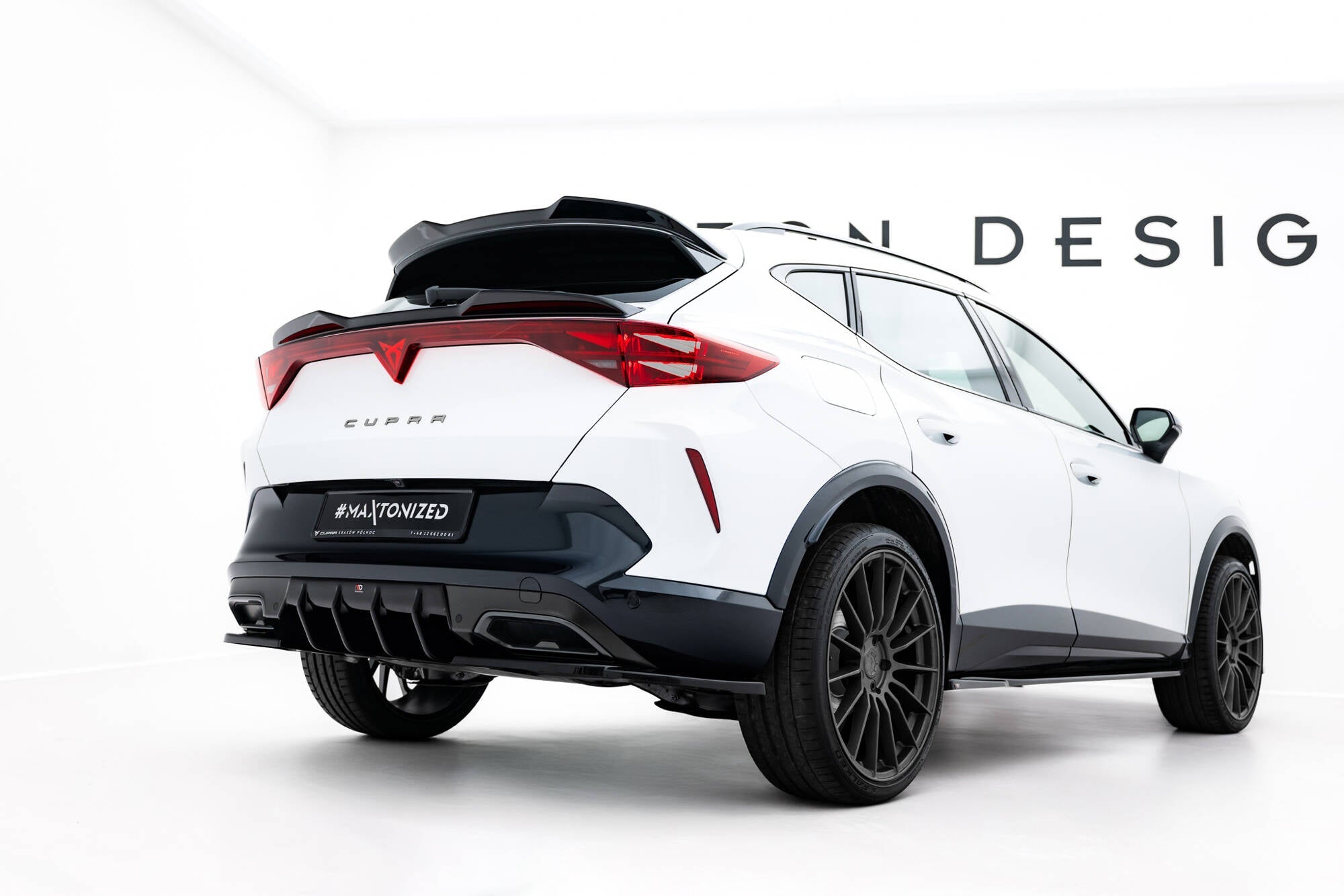 Maxton Design - Niedriger Spoiler 3D für Cupra Formentor Mk1 Facelift - Aerowerk.