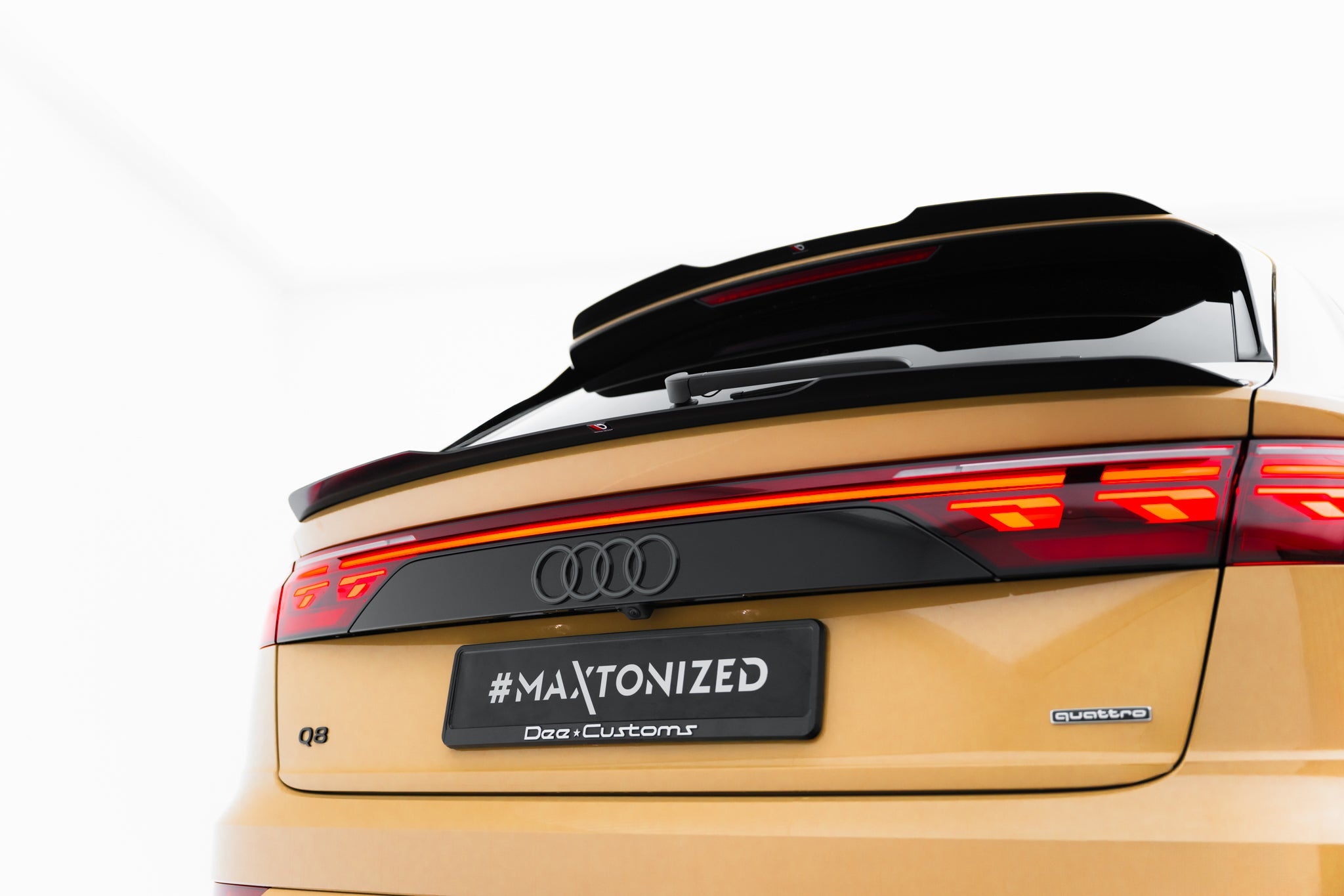 Maxton Design - Niedriger Spoiler CAP V.1 für Audi RSQ8 Mk1 Facelift - Aerowerk.