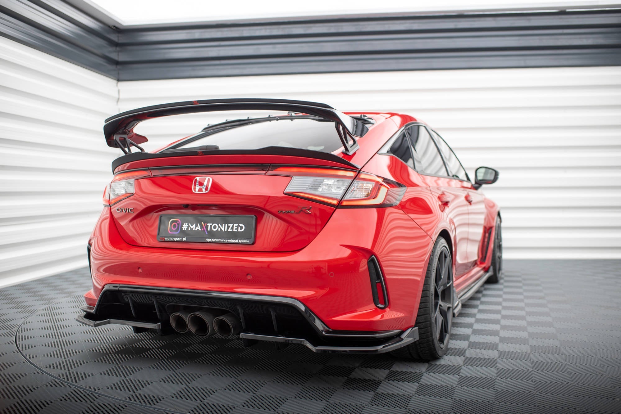 Maxton Design - Niedriger Spoiler für Honda Civic Type - R Mk 11 - Aerowerk.