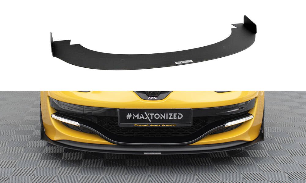 Maxton Design - Racing Frontlippe für RENAULT MEGANE MK3 RS - Aerowerk.
