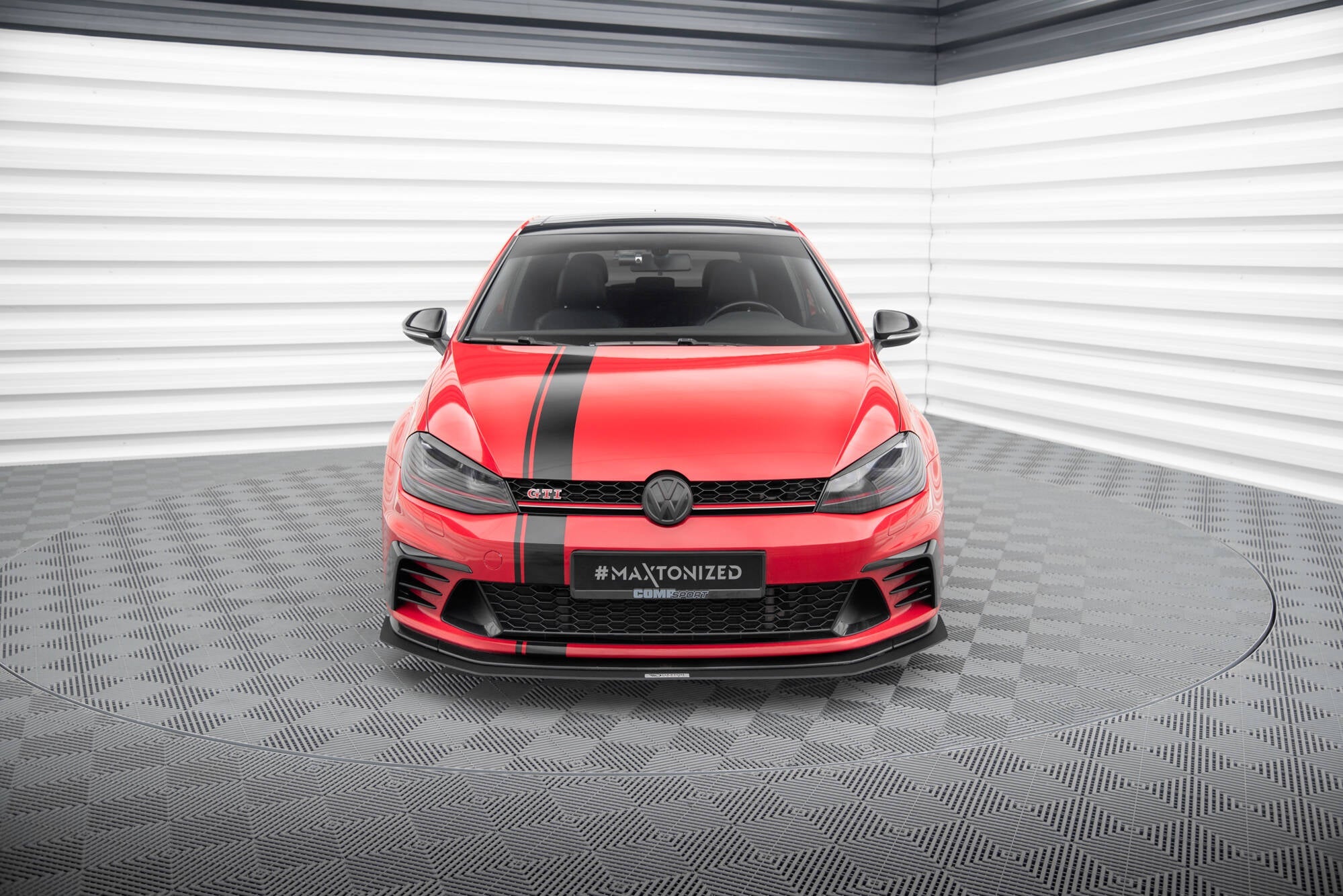 Maxton Design - Racing Frontlippe für VW GOLF 7 GTI CLUBSPORT - Aerowerk.