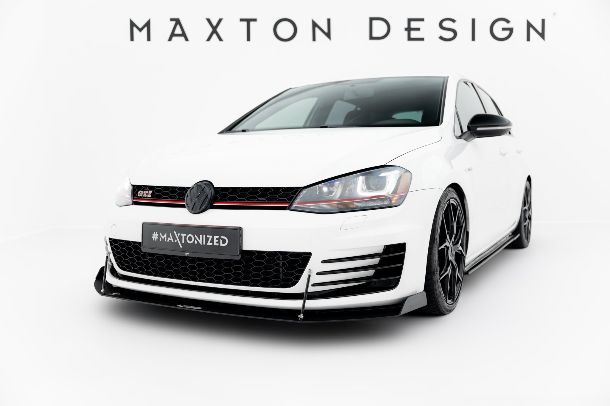 Maxton Design - Racing Frontlippe für VW GOLF 7 GTI - Aerowerk.