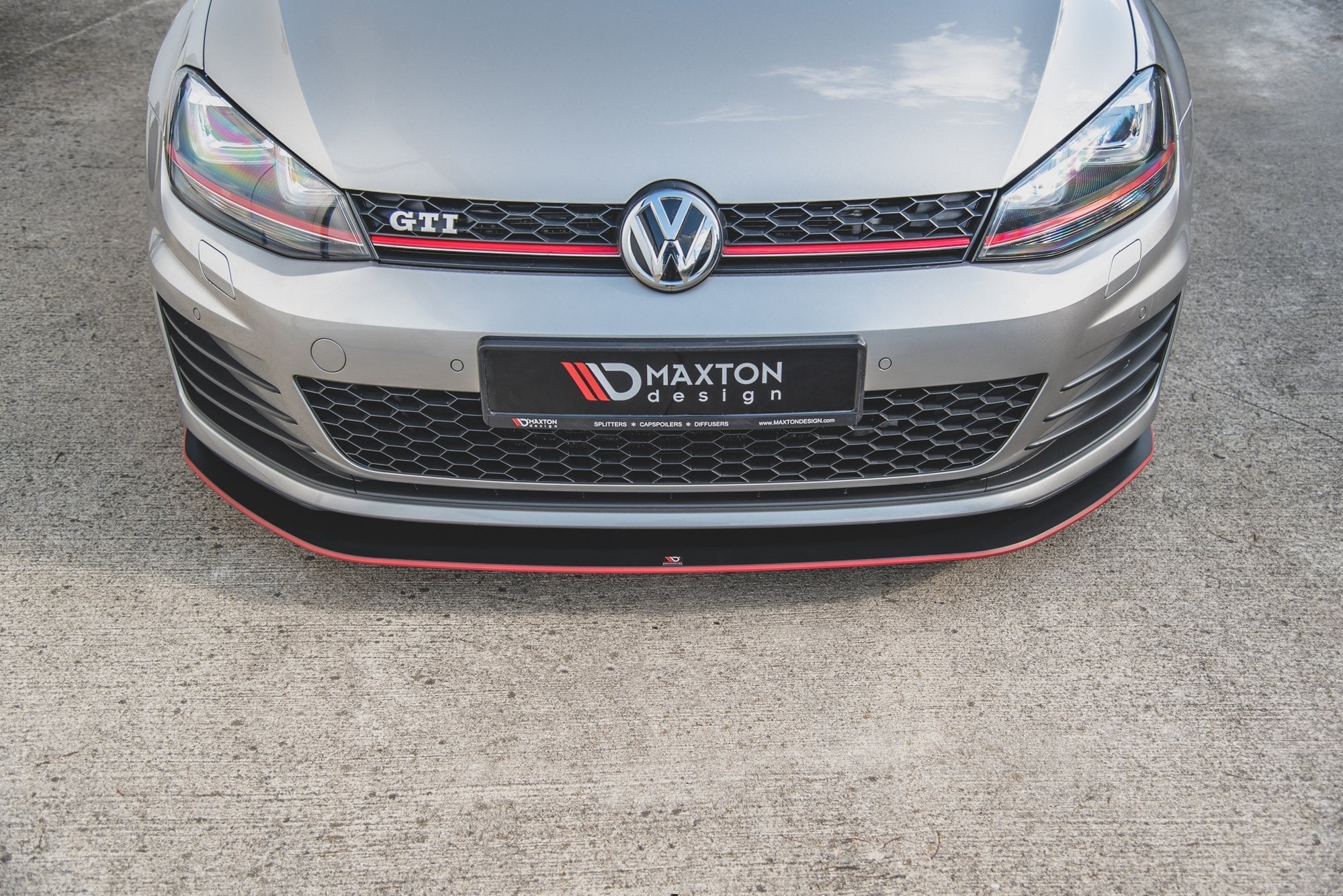Maxton Design - Racing Frontlippe für VW Golf 7 GTI - Aerowerk.