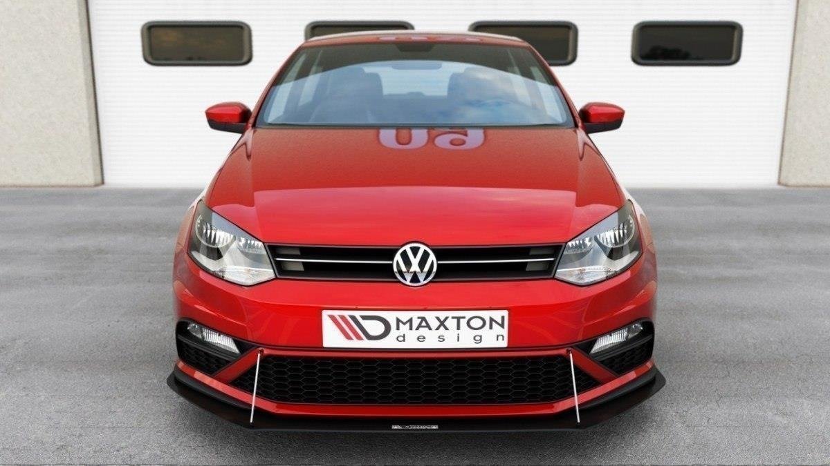 Maxton Design - Racing Frontlippe für VW Polo GTI Mk5 Facelift - Aerowerk.