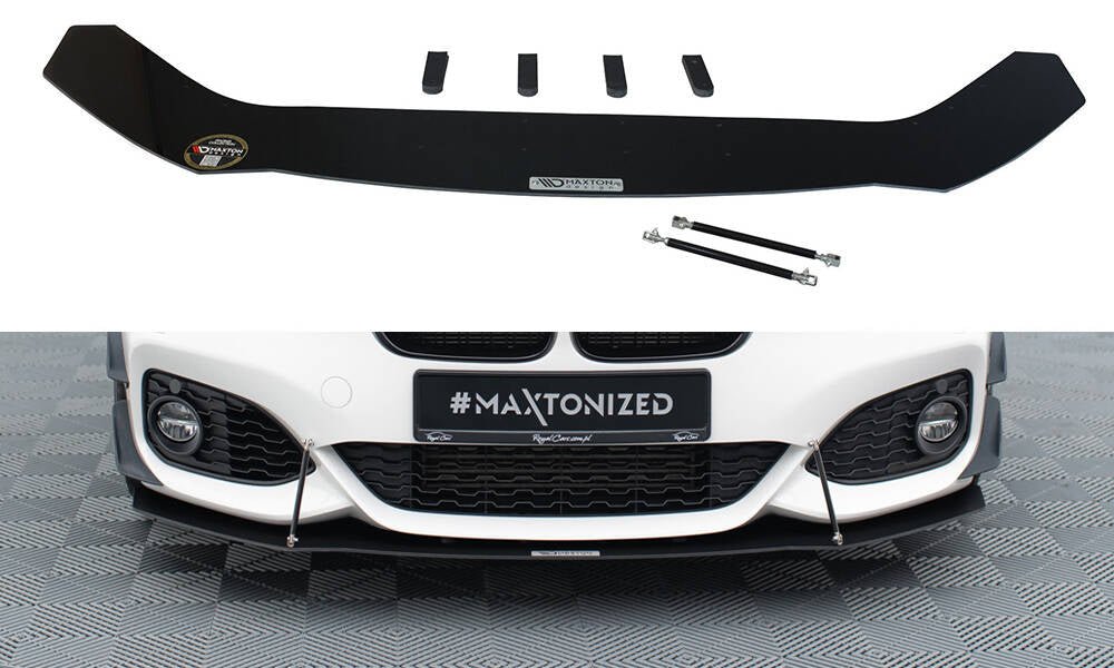 Maxton Design - Racing Frontlippe V1 für BMW 1er F20/F21 M - Power FACELIFT - Aerowerk.