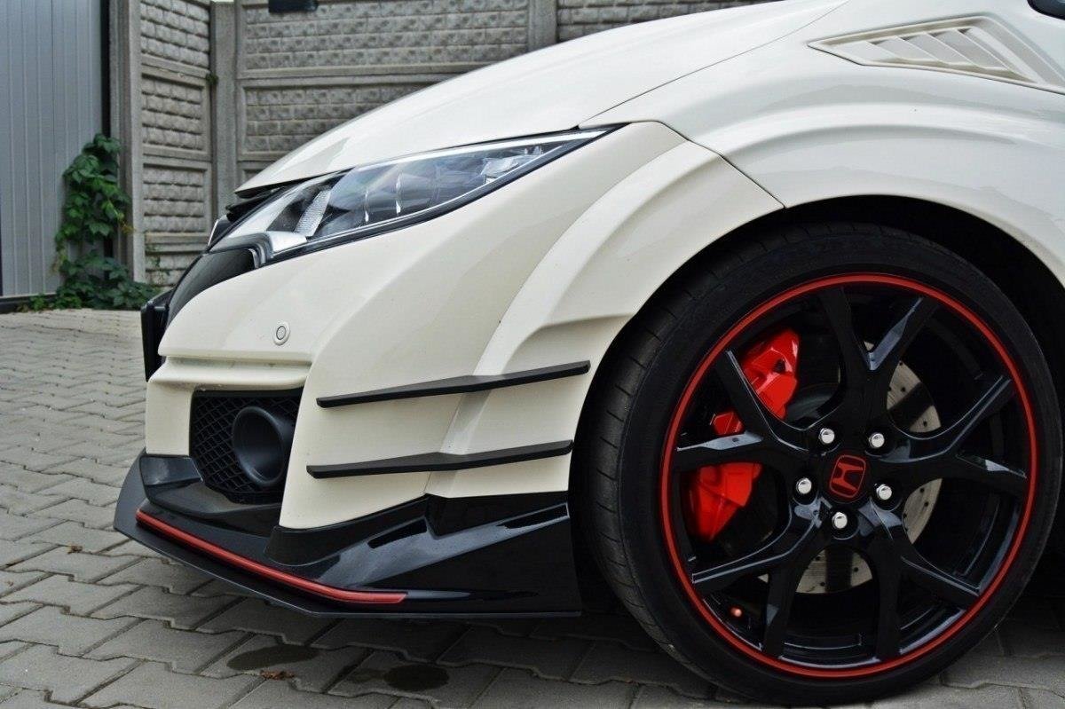 Maxton Design - Racing Frontlippe V1 für HONDA CIVIC IX TYPE R - Aerowerk.