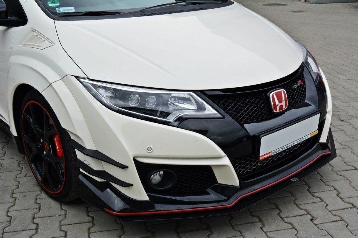 Maxton Design - Racing Frontlippe V1 für HONDA CIVIC IX TYPE R - Aerowerk.